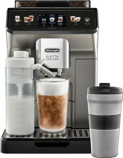 Delonghi Eletta Explore ECAM450.86.T silber Kaffeevollautomat